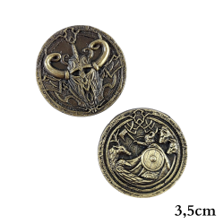 Vikings Gold Metal Coin...