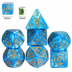 RPG Dice Ice Warrior Set 7...