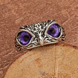 Silver Ring Enchanted Owl...
