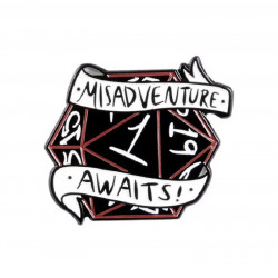 Metal RPG DND Pin -...