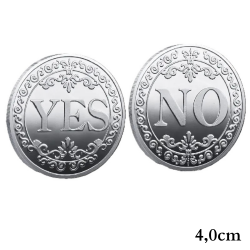 Silver Metal Decision Coin...
