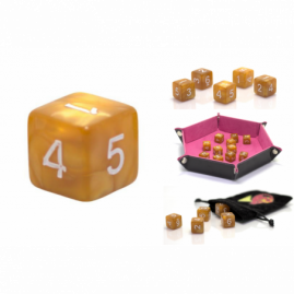 Die 1.6 cm RPG Dragon Gold...