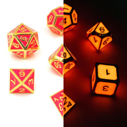 RPG Dice Fiery Weapon Set 7...