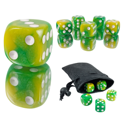 Die D6 1.6 cm RPG Druid...