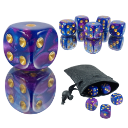 Die D6 1.6 cm RPG Star...