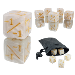 Die D6 1.6 cm RPG Negative...