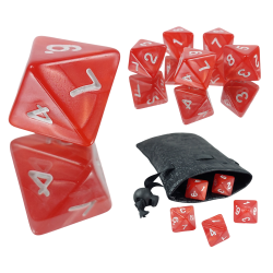 RPG Dice Field Poppies...
