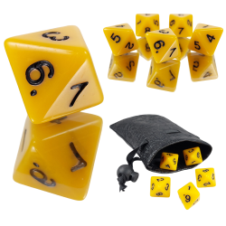 RPG Dice Yellow Die...