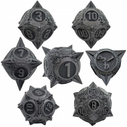 RPG Dice Kiścień Set of 7...