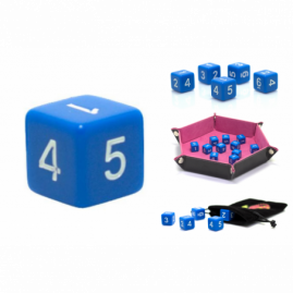 Die 1.6 cm RPG Blue Six...