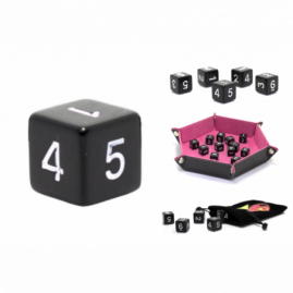 Die 1.6 cm RPG Black Die...