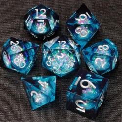 RPG Dice Mermaid Tears Set...
