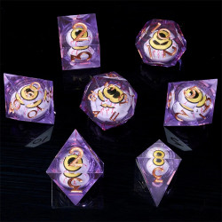 RPG Dice Mad Hatter Set of...