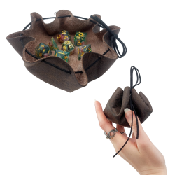 Dice Tray 2in1 Brown...