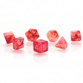 RPG Dice Ruby Cave Set of 7...