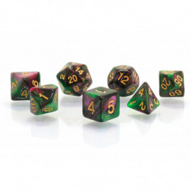 RPG Dice Toxic Galaxy Set 7...
