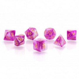 RPG Dice Glitter Sea Set of...