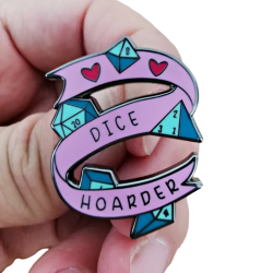 Metal RPG DND Pin - Dice...