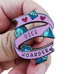 Metal RPG DND Pin - Dice...