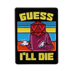 Metal RPG DND Pin - Guess...