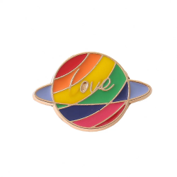 Metal Pin Pride LGBT LGBTQ...