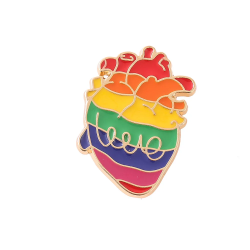 Metal Pride LGBT LGBTQ Pin...