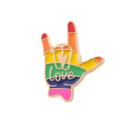 Metal Pin Pride LGBT LGBTQ...