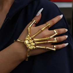 Golden Bracelet with...