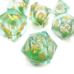 RPG Dice Swamp Herb Set of...