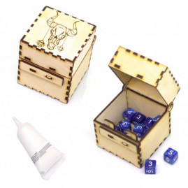 Wooden Dice Guardian Box...