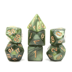 RPG Dice Green Green Grass...