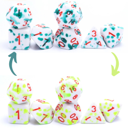 RPG Dice Dragon Pox Set of...