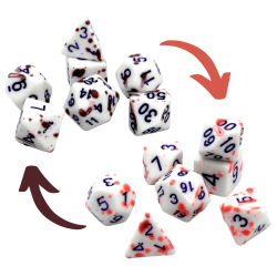 RPG Dice Old Wounds Set of...