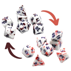RPG Dice Old Wounds Set of...