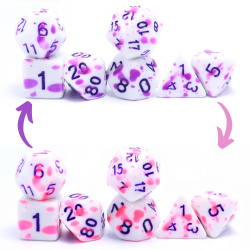 RPG Dice Glamour Set 7 Dice...