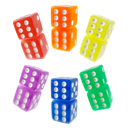 LGBT Set of 6 Dice 1.6 cm...