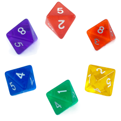 LGBT Set of 6 Eight-Sided...