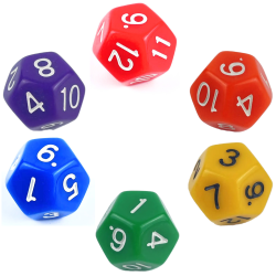 LGBT Set of 6 Twelve-Sided...