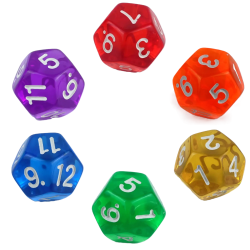 LGBT Set of 6 Twelve-Sided...