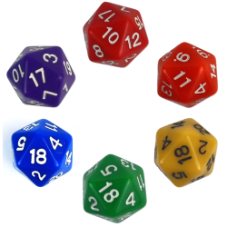 LGBT Set of 6 Twenty-Sided...
