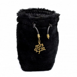 Fur Pouch 16 cm For Coins Dice