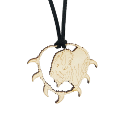Wooden Necklace Pendant...