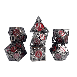 RPG Dice Fire Mages Set of...