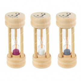 Wooden Hourglass 3 Minutes...