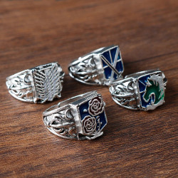 Silver Ring Attack on Titan...