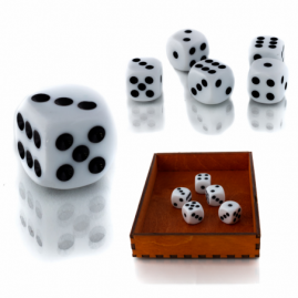 Die 1.6 cm RPG White Six...