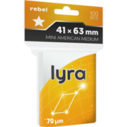 Card sleeves Rebel (41x63...