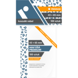 Card sleeves Rebel (43x65...