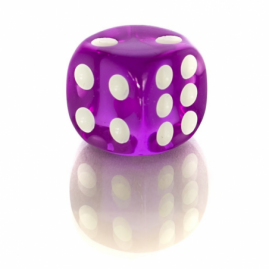 Die D6 1.6 cm RPG Purple...