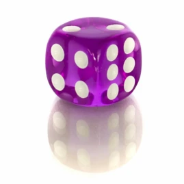 Die D6 1.6 cm RPG Purple...